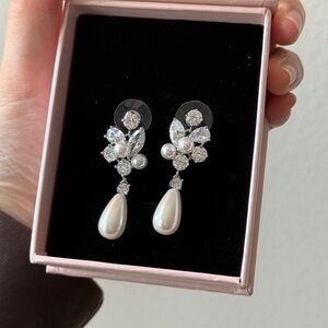 Design by Kara Silver and Pearl Drop Earrings